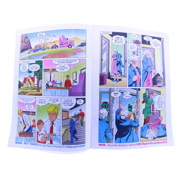 MASK Comic Magazin Nr. 8 (1988): Matt Trakker - ein Verräter?